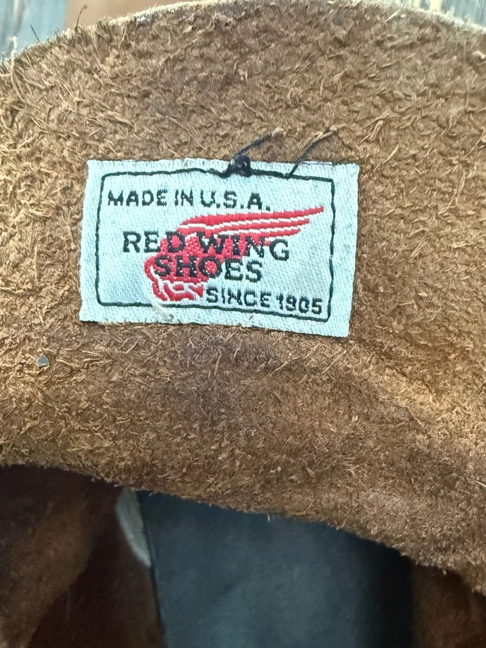 Red Wing Shoes vintage red